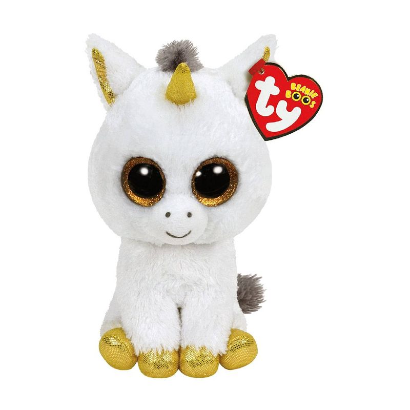 Foto van Ty beanie boo's pegasus unicorn 15cm