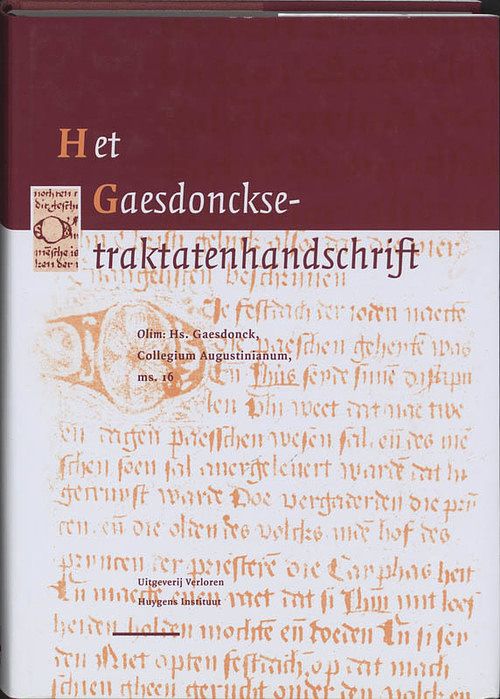 Foto van Het gaesdonckse-traktatenhandschrift - hardcover (9789065507877)