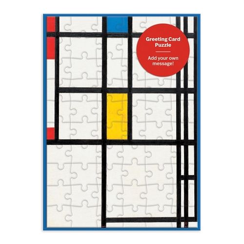 Foto van Moma mondrian greeting card puzzle - puzzel;puzzel (9780735367173)