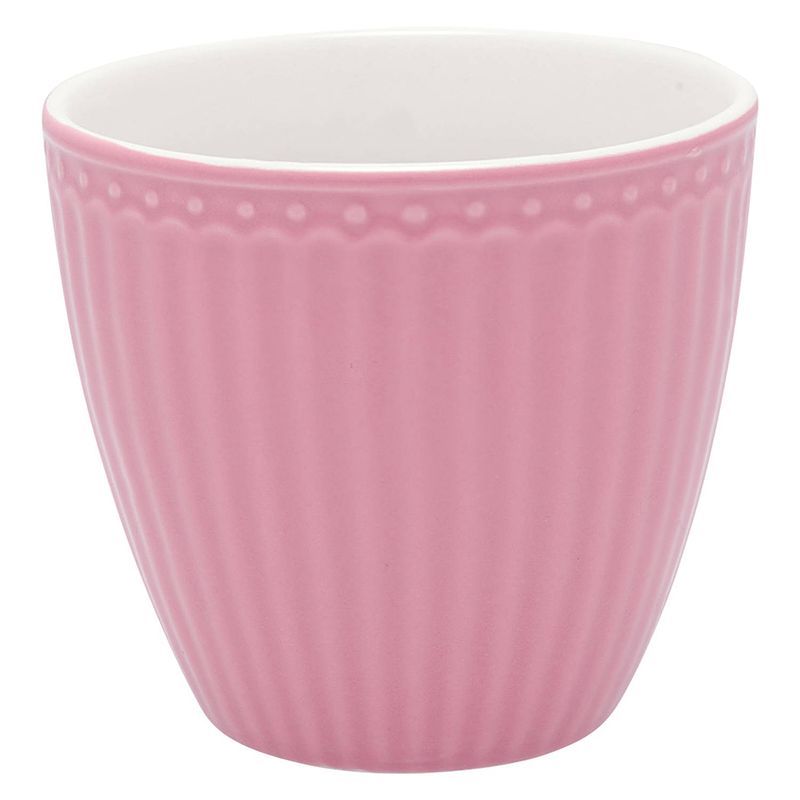 Foto van Greengate beker (latte cup) alice dusty rose 300ml ø 10cm