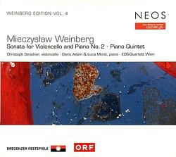 Foto van Weinberg: sonata for violoncello and piano no.2/piano quintet - cd (4260063111280)