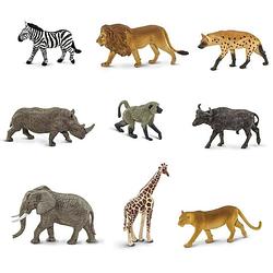 Foto van Safari speelfiguren zuid-afrikaanse dieren toob junior 9-delig