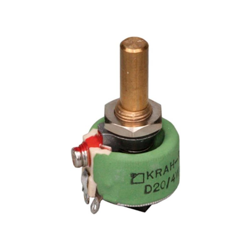 Foto van Krah d 20/4w 10% 1k0 d 20/4w 10% 1k0 draadpotmeter 4 w 1 kω 1 stuk(s)