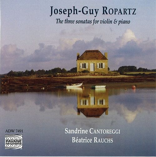 Foto van Ropartz: three sonatas for violin & piano - cd (5410939749126)