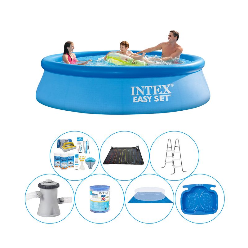 Foto van Intex easy set rond 305x76 cm - 8-delig - zwembad super deal