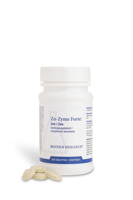 Foto van Biotics zn-zyme forte 25 tabletten