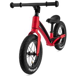 Foto van Hornit airo+ loopfiets fiets 12 inch - rood - kinderen 1,5-5 jaar