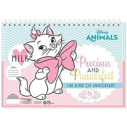 Foto van Disney schets- en stickerboek precious 33 cm papier roze/wit