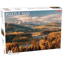 Foto van Tactic legpuzzel mountain 31 x 47 cm karton 500 stukjes