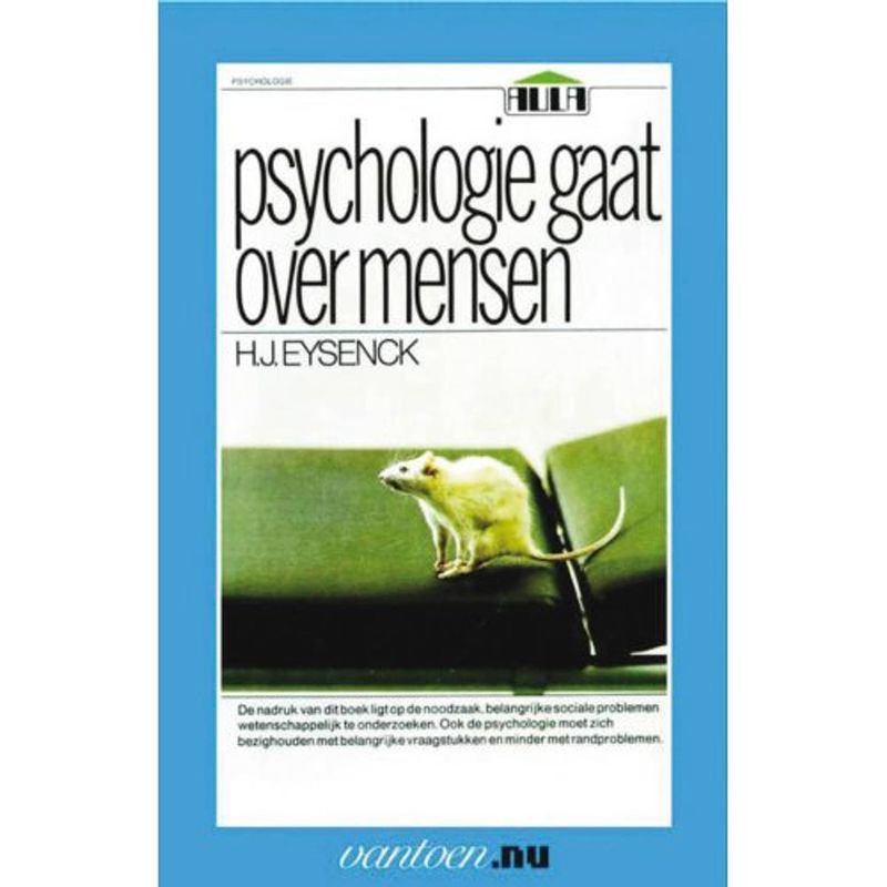 Foto van Psychologie gaat over mensen - vantoen.nu