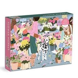 Foto van Flower market 1000 piece puzzle - puzzel;puzzel (9780735372887)