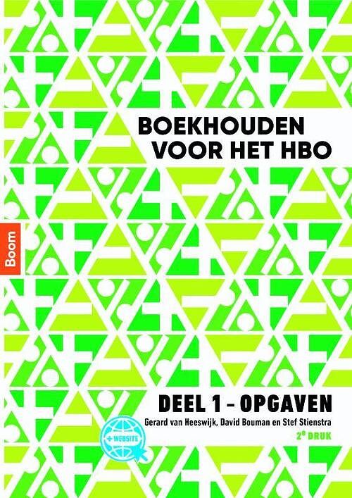 Foto van Boekhouden voor het hbo deel 1. opgavenboek - gerard van heeswijk - paperback (9789024424818)