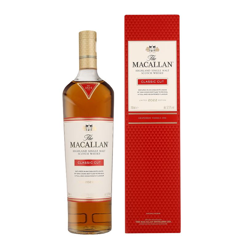 Foto van The macallan classic cut limited edition 2022 70cl whisky + giftbox