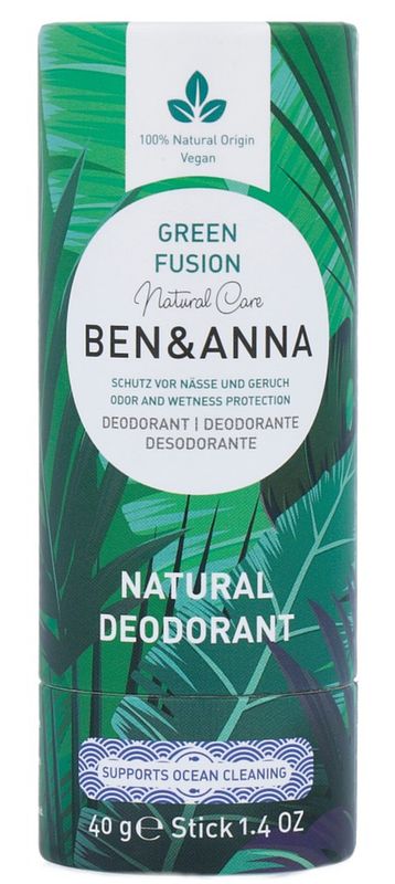 Foto van Ben & anna deodorant stick green fusion
