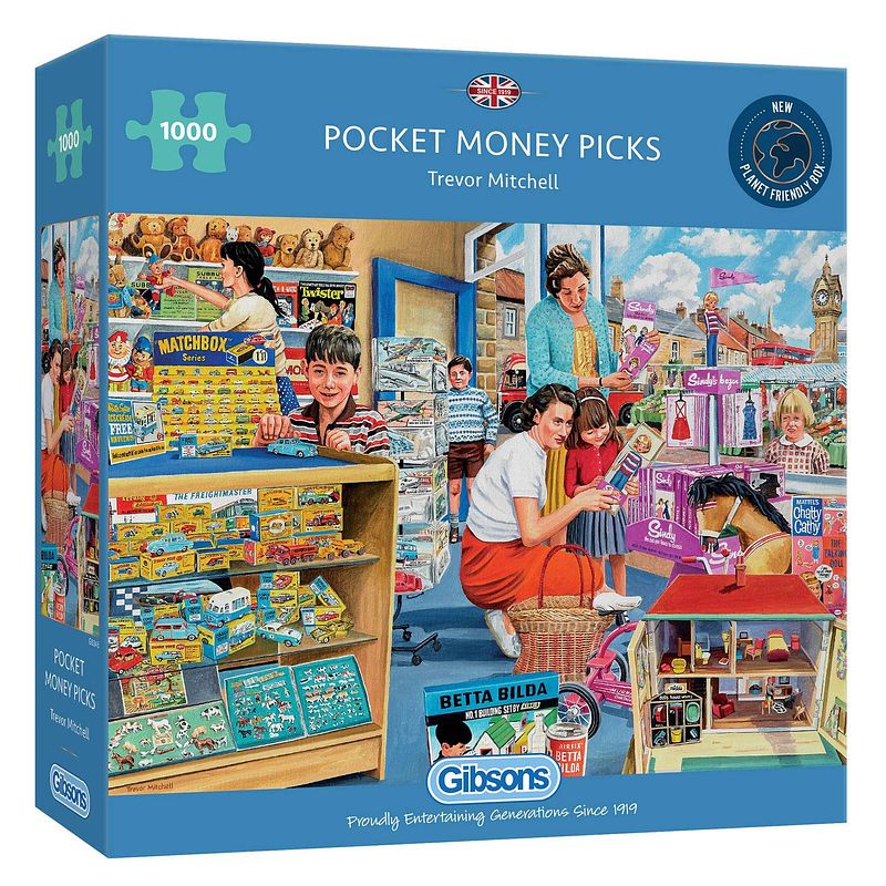 Foto van Gibsons pocket money picks (1000)