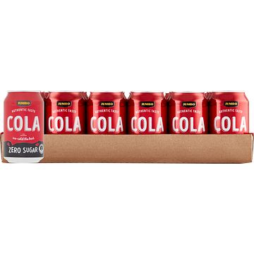 Foto van Jumbo cola zero blik 24 x 330ml