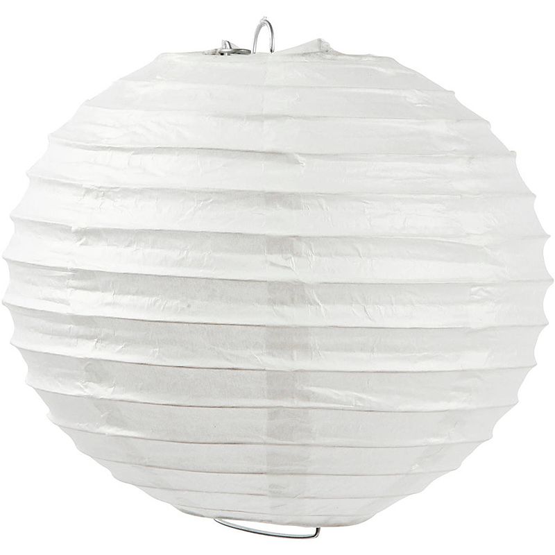 Foto van Creativ company rijstpapier lamp wit, 35cm