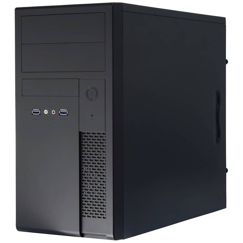 Foto van Chieftec xt-01b-350gpb mini-tower pc-behuizing zwart