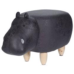 Foto van Home&styling kruk nijlpaard-vorm 64x35 cm