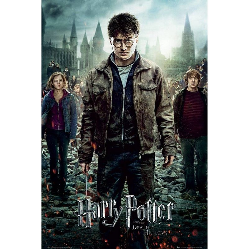 Foto van Gbeye harry potter 7 part 2 deco panel 60x90cm