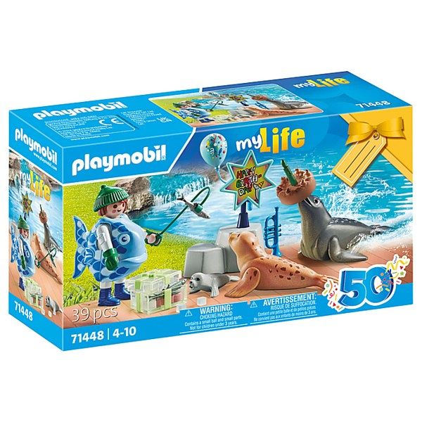 Foto van 71448 playmobil gift set dieren voeren