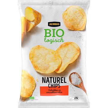 Foto van Jumbo biologisch naturel chips 125g