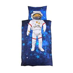 Foto van Comfort dekbedovertrek buzz astronaut - blauw - 140x200/220 cm - leen bakker