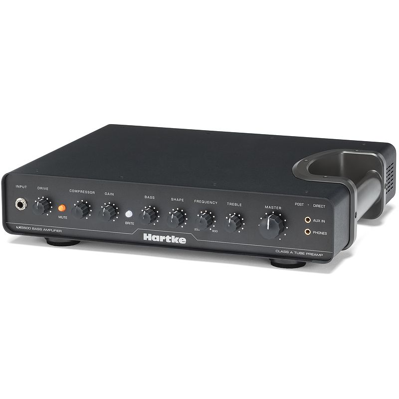 Foto van Hartke lx5500 500w basgitaarversterker head