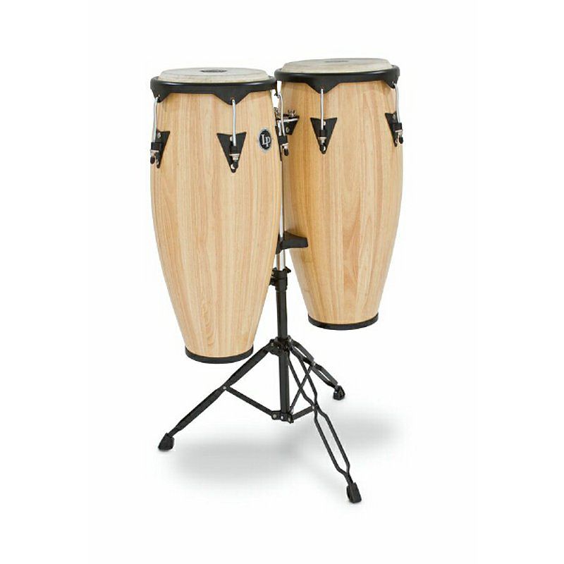 Foto van Latin percussion lp646ny-aw city series congaset natural