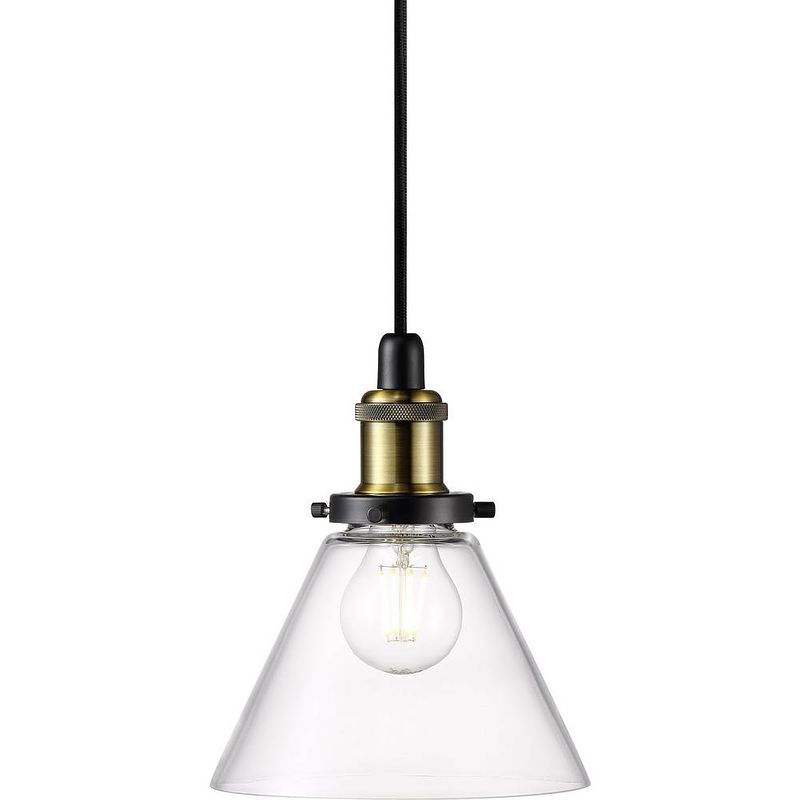 Foto van Nordlux disa 45823000 hanglamp led e27 60 w transparant