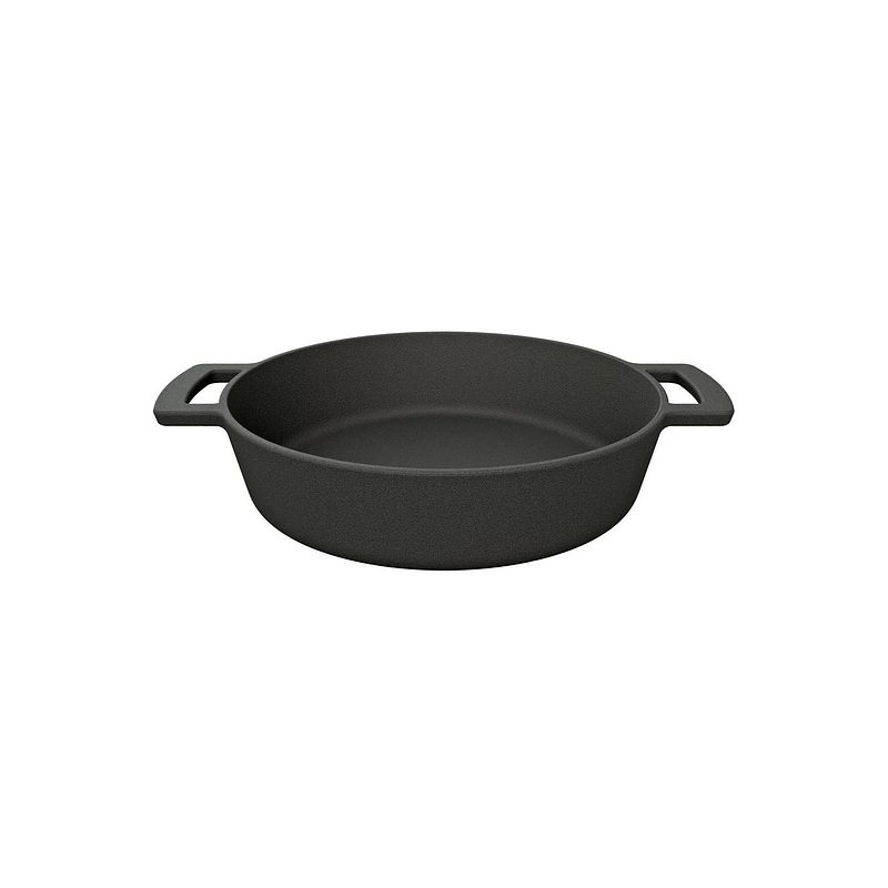 Foto van Outdoor chef black line gietijzerpan ø 24 cm