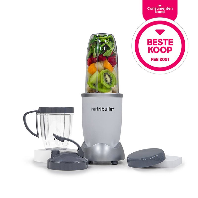 Foto van Nutribullet pro - 9-delig - 900 watt - blender - wit