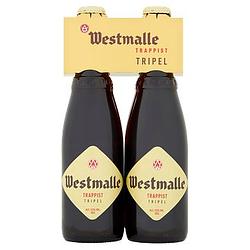 Foto van Westmalle trappist tripel fles 4 x 330ml bij jumbo
