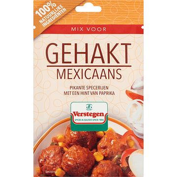 Foto van Verstegen mix voor gehakt mexicaans 40g bij jumbo