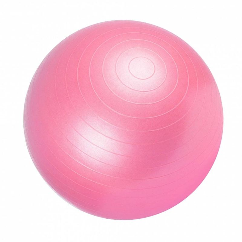 Foto van Gorilla sports fitness balroze 55 cm met handige pomp