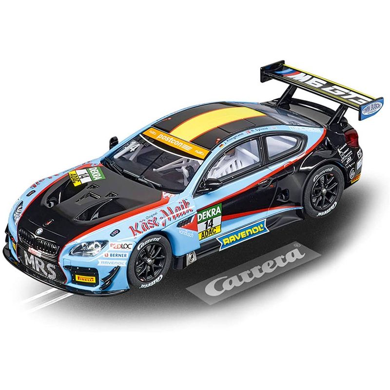 Foto van Carrera racebaanauto evolution bmw m6 gt3 molitor racing nr.14 1:32