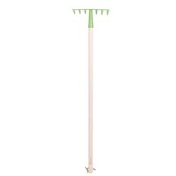 Foto van Bigjigs long handled soil rake