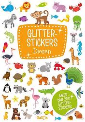 Foto van Glitterstickers dieren - paperback (9789403213439)