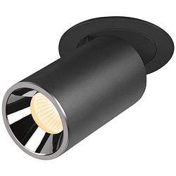 Foto van Slv 1007001 numinos projector m led-inbouwlamp led 17.5 w zwart, chroom