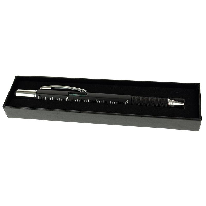 Foto van United entertainment 4-in-1 pen tek 16,5 cm staal zwart