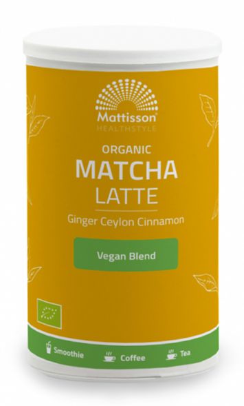 Foto van Mattisson healthstyle latte matcha