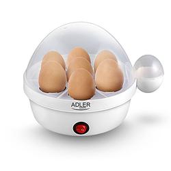 Foto van Adler eierkoker - geschikt voor 7 eieren - geleverd met prikpen - eierkoker electrisch
