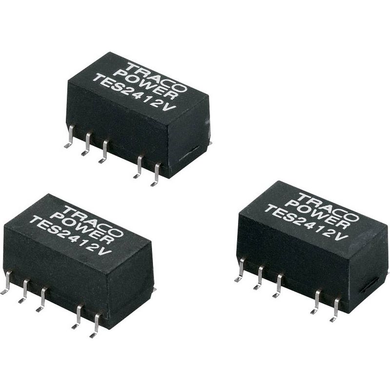 Foto van Tracopower tes 1-0523v dc/dc-converter, smd 5 v/dc 15 v/dc, -15 v/dc 34 ma 1 w aantal uitgangen: 2 x