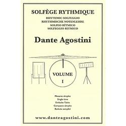 Foto van Musicsales - dante agostini - solfege rythmique volume 1