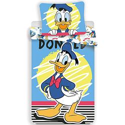 Foto van Disney donald duck dekbedovertrek - eenpersoons - 140 x 200 cm - katoen