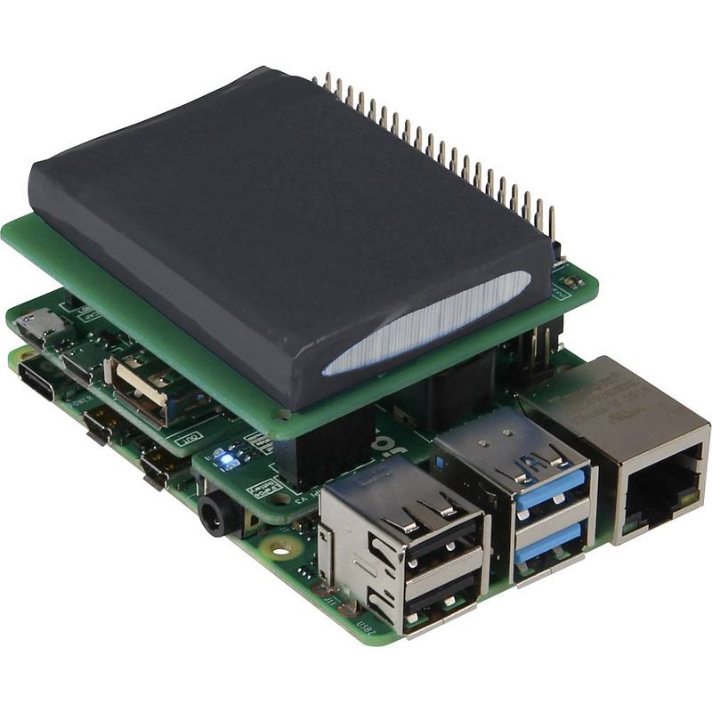 Foto van Joy-it rb-strompi3bat-xl raspberry pi voeding geschikt voor raspberry pi® 1 stuk(s)