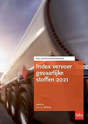 Foto van Index vervoer gevaarlijke stoffen 2021 - j.g. buissing - paperback (9789012407465)