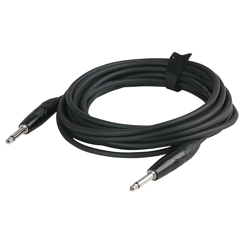 Foto van Dap flx05 signaalkabel 6.3 mm mono jack-jack 10 meter