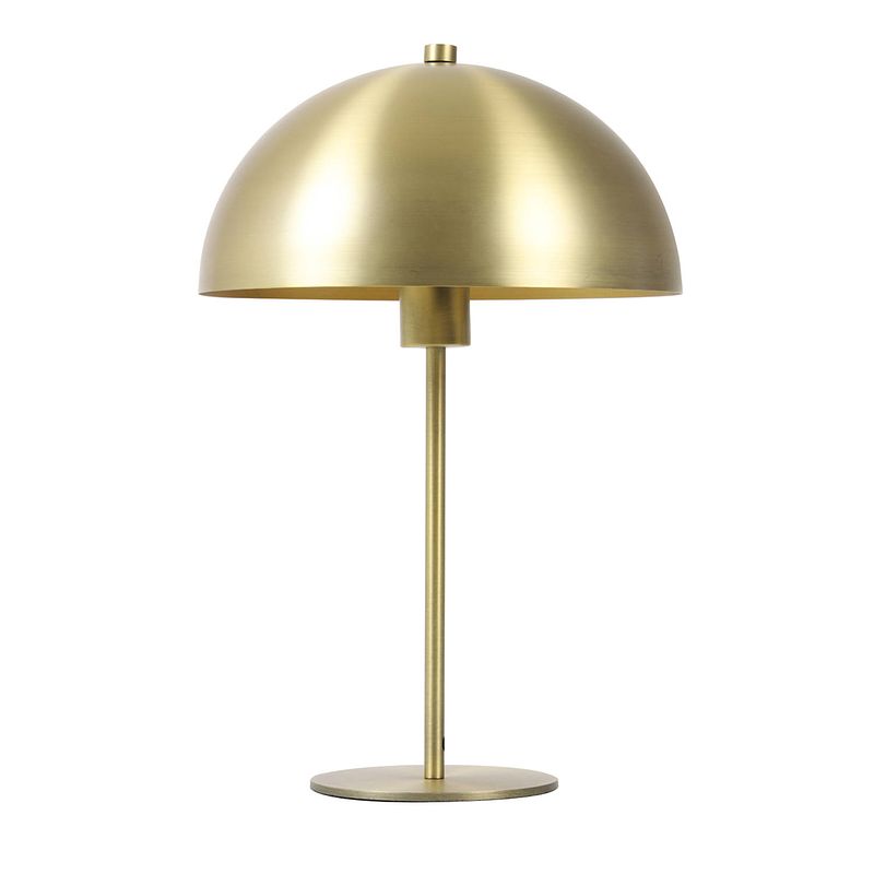 Foto van Light & living - tafellamp merel - 29.5x29.5x45cm - goud