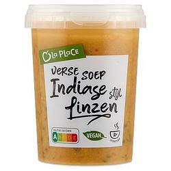 Foto van La place verse soep indiase stijl linzen 500g bij jumbo